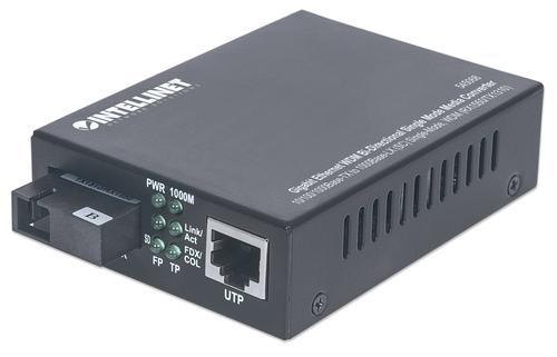 Intellinet Media Converter Gigabit Singlemode 20km RX 1550