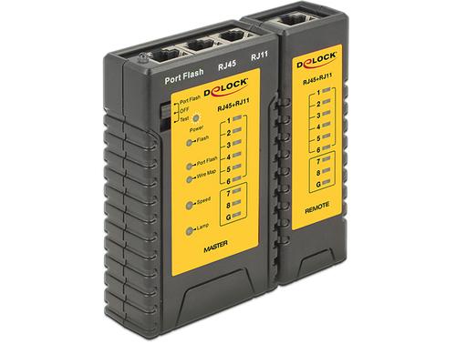 Delock Network Tester RJ45/RJ12 LED Portfinder