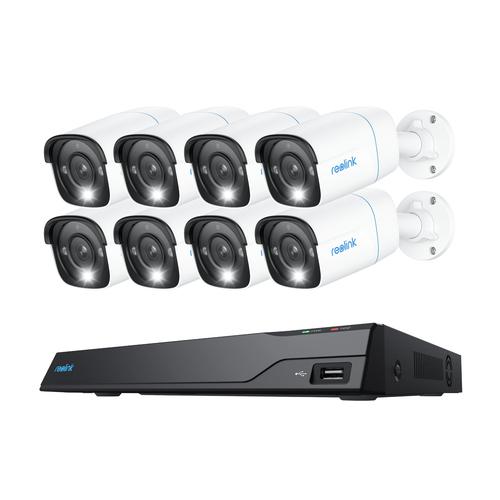 Reolink NVS16-8MB8 - 4K Security System, 16-Channel NVR with 24/7 Recording and Person/Vehicle/Animal Detection