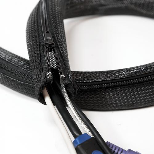 Logilink Cable hose with zipper, polyester, Dm50, grey