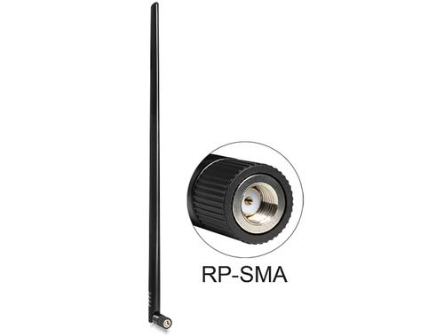 Delock WL-antenna RP-SMA 9dBi tilt hinge black