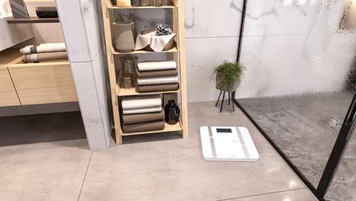 Terraillon X-Line Connect Square White Electronic