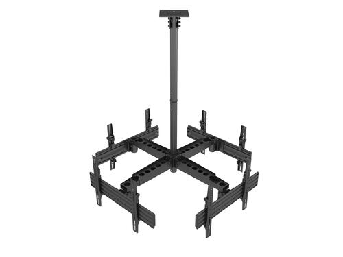 Equip Ceiling Mount 32"-65"/4TFT 30Kg Quad-Screen sw lite Retail (Freight Shipping)
