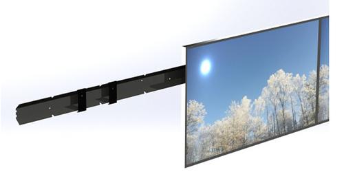 HI-ND Videorow landscape 3x43 Samsung 43 109.2 cm (43) Grey