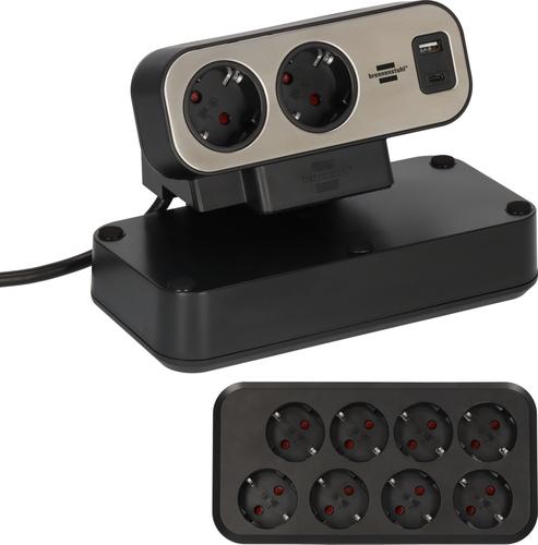 Brennenstuhl Dual USB A AND C socket, 10x Schuko