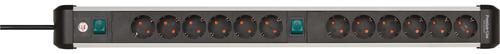 Brennenstuhl Premium ALU Line 12-way 3m Power Strip