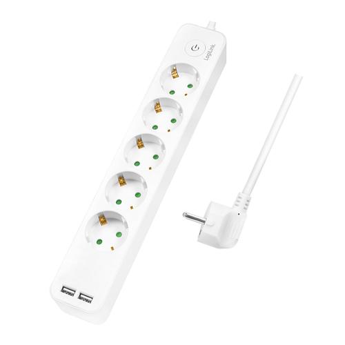 Logilink 5 nests 1.5m white