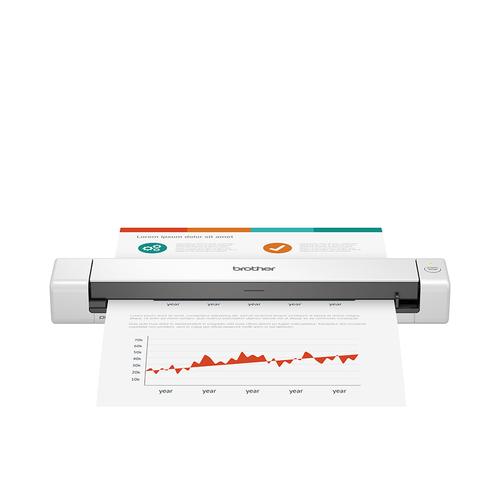 BROTHER DS-640 scanner Handheld scanner 1200 x 1200 DPI A4 Black, White