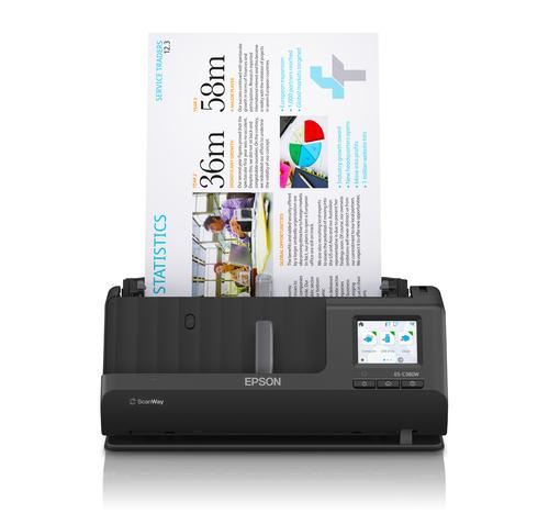 EPSON ES-C380W ADF + Sheet-fed scanner