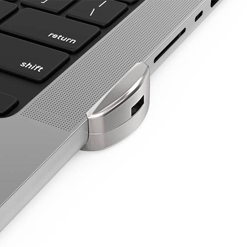 Compulocks Ledge Adapter for MacBook Pro 14-inch (M1/M2/M3/M4/M5) with Keyed Cable Lock