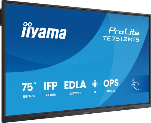 Iiyama TE7512MIS-B4AG Signage Display Kiosk design