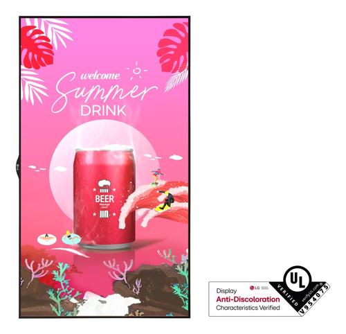 LG 55XS4P Signage Display Digital signage flat panel 55-inch (139.7 cm) LED 4000 cd/m² Full HD Black WebOS 24/7