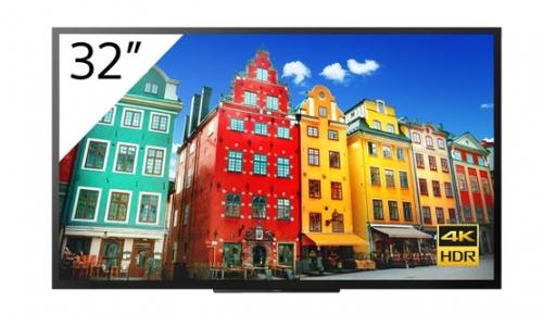 SONY FW-32BZ30J1 Signage Display Digital signage flat panel 81.3 cm (32) LCD Wi-Fi 300 cd/m² 4K Ultra HD Black Built-in processor