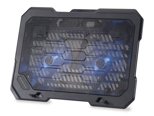 Conceptronic 2-Fan USB-A 2.0 Laptop Cooling Pad 25Kg 15.6" black