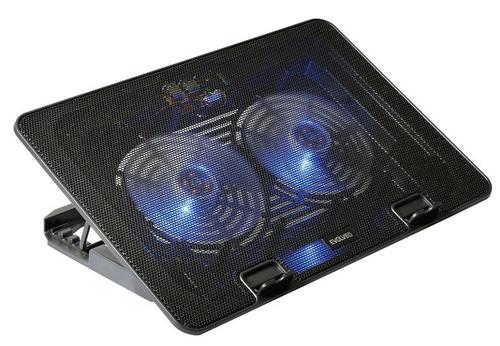 Evolveo A101 laptop cooling pad, 17-inch (43.2 cm), 1500 RPM, Black