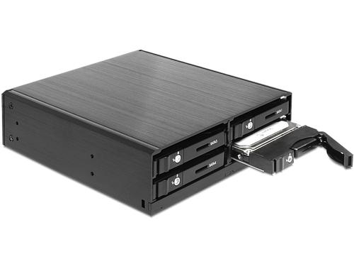 Delock 4x 2.5" SATA HDD in 5.25" bay