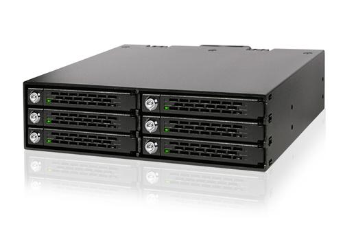 Icy Dock Backplane IcyDock 6x6.3cm SATA III in 1x5.25" SSD up to 9.5 KEY