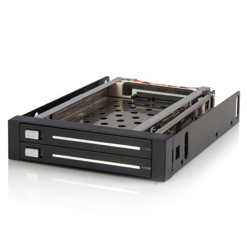 StarTech.com 2-Drive 2.5in Trayless