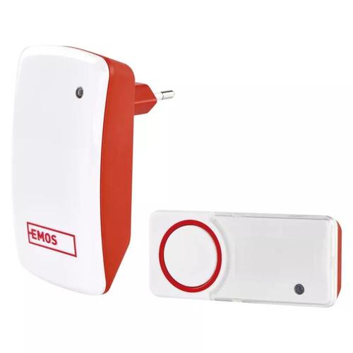 EMOS P5750 doorbell kit, red, white