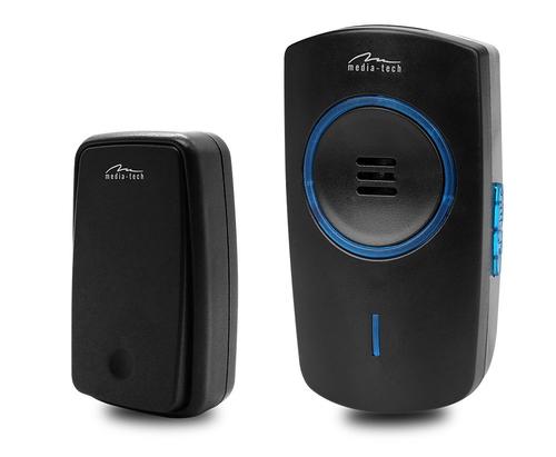 Media-Tech MT5701 doorbell kit, Black
