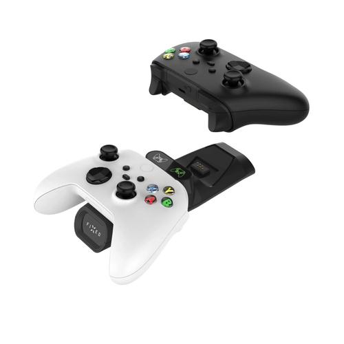 Fixed Dual Charging Dock for Xbox Series S, X and One wireless controllers, black