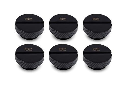 Alphacool Ice cube maker closure screws (black, 6 pieces)