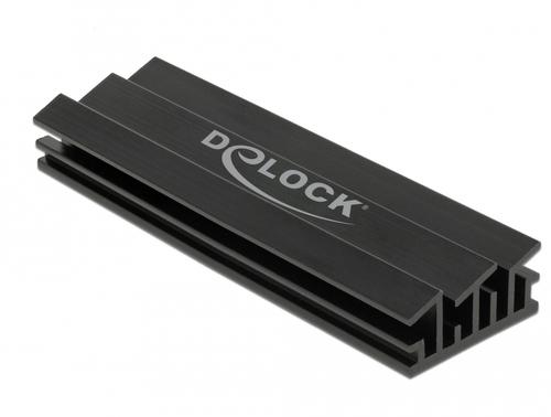 Delock Cooling body 70mm for M.2 module black