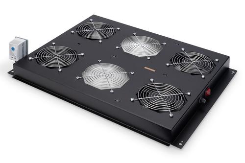 Digitus Roof vent unit Unique 4 fan black.