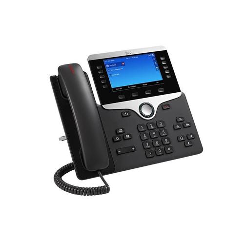 CISCO 8861 IP phone Black, Silver Wi-Fi