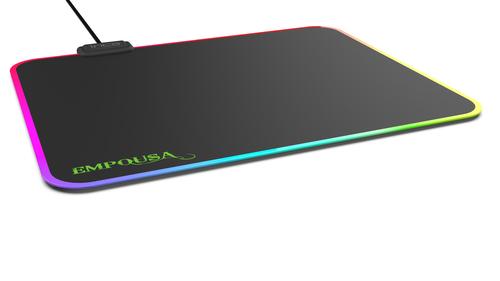 Inca Gaming Mousepad 320x270x3mm Speed +RGB 7 LED black