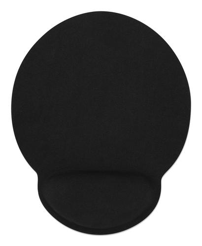 Manhattan Foam mousepad with wrist rest, black, retail