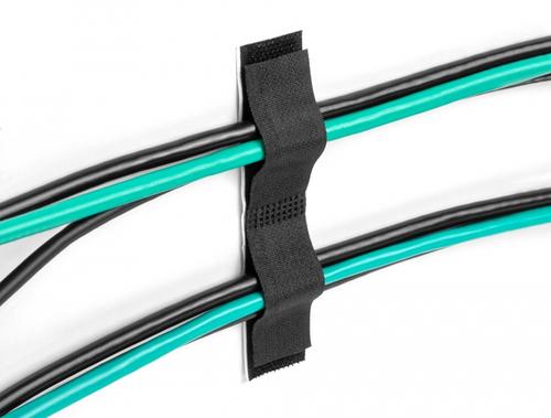 Delock Cable clamp L 110 mm x W 20 mm black
