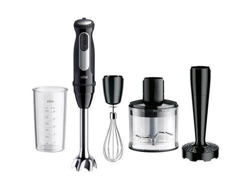 BRAUN MultiQuick 5 Pro 0.6 L immersion blender, 1000 W, black and silver