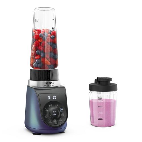 TEFAL Blend Up BL19H4F0 blender 0.85 L Tabletop blender 1000 W Blue, Transparent