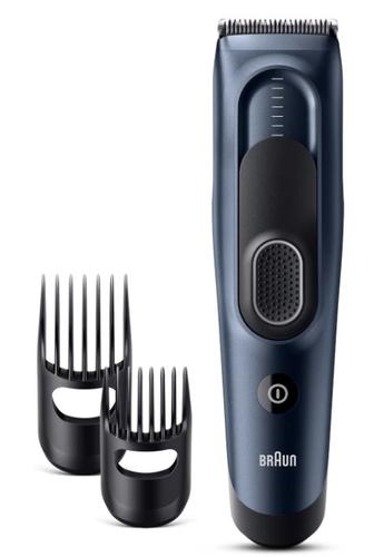 BRAUN Cut and style your hair effortlessly at home: ultra-sharp blades make trimming hair at home quick and easy, no matter the length or thickness. 17 length settings: choose between 2 combs or witho