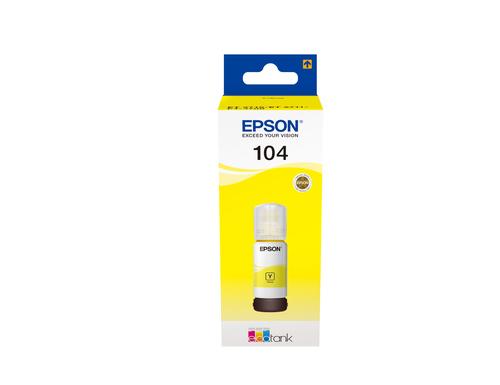 EPSON Original Ink Cartridge 104 Yellow