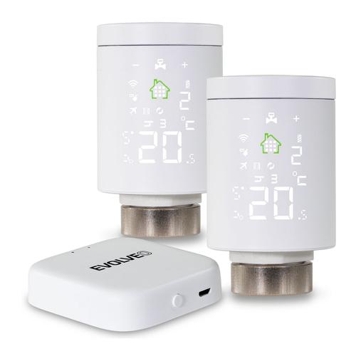 Evolveo Ptero EVORVM30SP thermostatic radiator valve. Suitable for indoor use