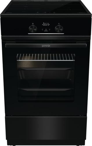Gorenje GEIT5C60BPG Freestanding electric cooker with ceramic hob, black