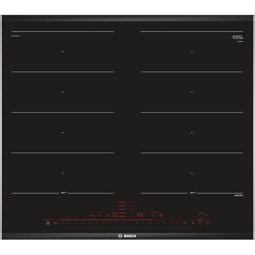 BOSCH PXX675DC1E hob Black, Stainless steel
