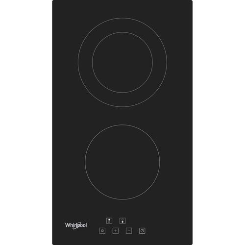 Whirlpool WRD 6030 B Black Built-in 30 cm Ceramic hob 2 zone(s)