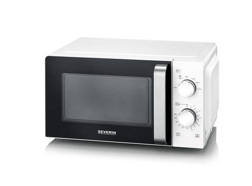 Severin MW 7885 Microwave Solo, approximately 700 watts, approximately 17 liters, white