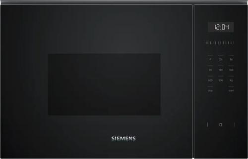 SIEMENS iQ500 BF555LMB1 microwave, Black, Solo microwave, Built-in, 25 L, 900 W