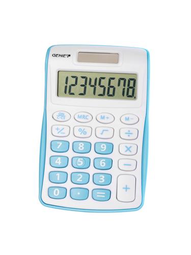 Genie Calculator 120 B 8-digit blue