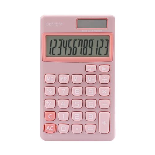 Genie Calculator 212P pink