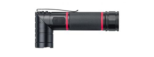 wiha Multi-flashlight (black/red, with LED light, laser, and UV light)