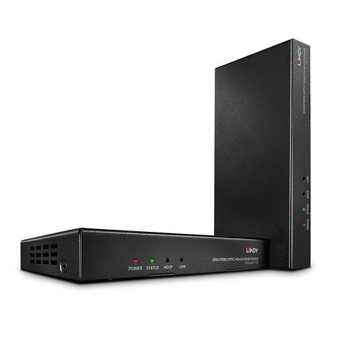Lindy 300m Fibre Optic HDMI 18G AND IR Extender