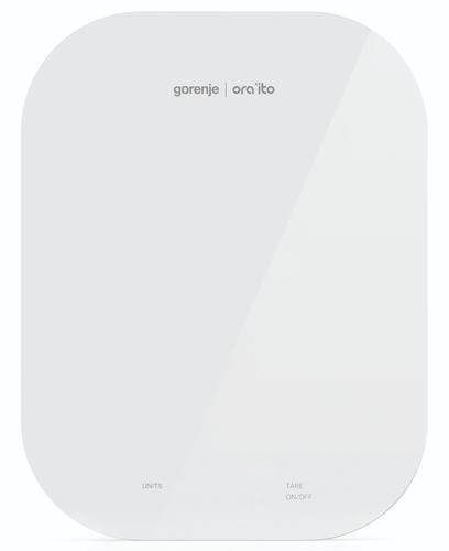 Gorenje KT10ORAW White Rectangular Electronic Kitchen Scale