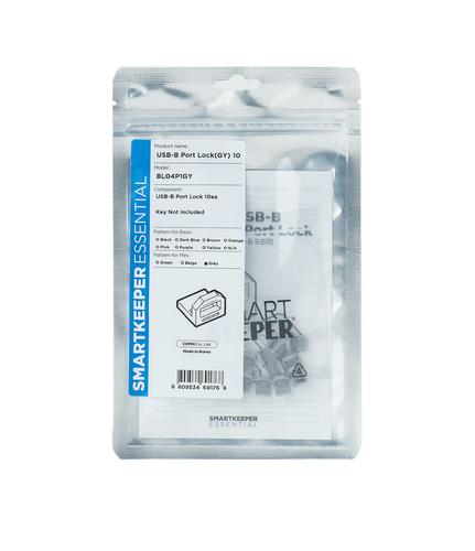 Smartkeeper Mini "USB-B Port" Blocker grey 10 pcs.