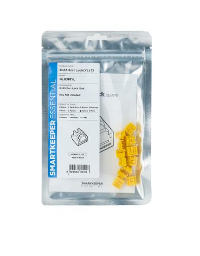Smartkeeper Basic "RJ45 Port" Blocker yellow 12 pcs.