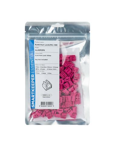 Smartkeeper Basic "RJ45 Port" Blocker pink 100 pcs.